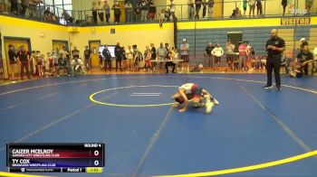 63 lbs Round 4 - Ty Cox, Brawlers Wrestling Club vs Caizer McElroy, Garden City Wrestling Club