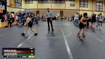 100-110 lbs 1st Place Match - Douglas Hazel, Henlopen Hammers vs Mateus Erazo, Powhatan Youth Wrestling