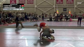 133 lbs Cons. Semi - Caden Frost, New England College vs Andrew Marchese, Castleton