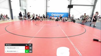 135 lbs Rr Rnd 3 - Conner Novakowski, Mat Assassins Blue vs Luke Munsterman, Illinois Cornstars