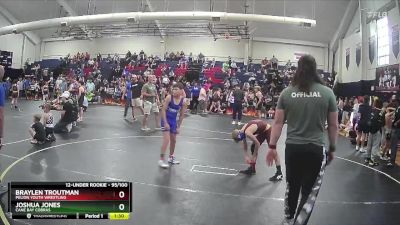 95/100 Round 2 - Joshua Jones, Cane Bay Cobras vs Braylen Troutman, Pelion Youth Wrestling