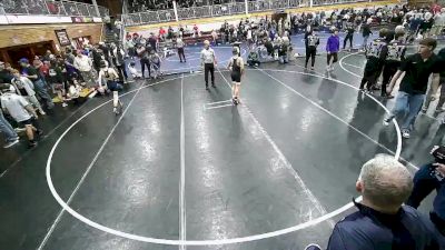 106 lbs Champ. Round 2 - Kanon Coleman, Orting vs Colton D`Avanzo, Timberlake