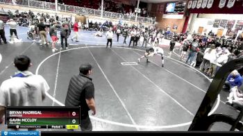 126 lbs Cons. Round 5 - Gavin McCloy, Pullman vs Bryan Madrigal, Sunnyside