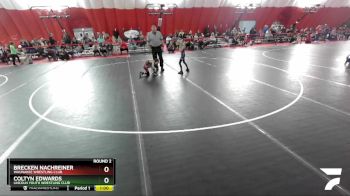 54-56 lbs Round 2 - Coltyn Edwards, Lincoln Youth Wrestling Club vs Brecken Nachreiner, Waunakee Wrestling Club