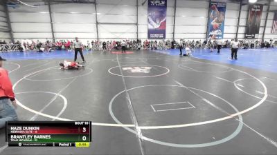 64 lbs Rd# 6- 9:00am Saturday Final Pool - Brantley Barnes, Team Michigan vs Haze Dunkin, Nebraska Elite