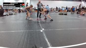 108 lbs Round 1 (4 Team) - Preston Barrtolini, Slate Wrestling Academy vs Jackson Hubbard, East TN Wrestling