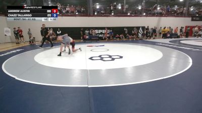 61 kg Cons. Rd Of 64 - Andrew Austin, Chippewa Wrestling Club vs Chazz Tallarigo, Ohio Training Center