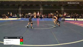 120 lbs Prelims - Cooper Sanders, Mountain Crest vs Clayson Mele, Green River