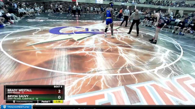 182 lbs Semis & 1st Wrestleback (8 Team) - Bryon Sauvy, Saint Michael ...