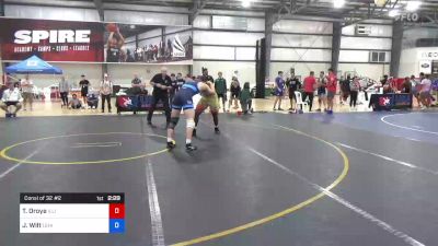 92 kg Consi Of 32 #2 - Tunde Oroye, Illinois vs Jack Wilt, Lehigh Valley Wrestling Club