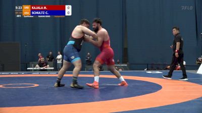 130 kg Qualification - Cohlton Schultz, USA vs Mihail Kajala, SRB