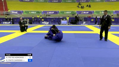 ROBERT PIETRO KOMOROSKI vs ROBSON PINTO CARDOSO 2024 Brasileiro Jiu-Jitsu IBJJF