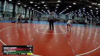 140 lbs Rd# 9- 2:15pm Saturday Final Pool - Dax Steinbach, Team BAM vs Emmitt Warren, Oklahoma Elite