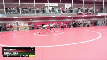 220 lbs Cons. Round 2 - Brendan Briggs, Bonneville High School vs Diego Ratliff, Bonneville High School