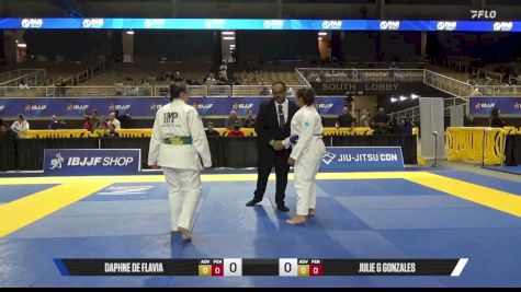 Julie G Gonzales vs Daphne De Flavia 2026 Pan Jiu Jitsu IBJJF Championship
