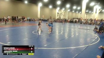 125 lbs Semis & Wb (16 Team) - Kyiah Logan, Beauty And The Beast vs Adrianna Shaw, Wellington