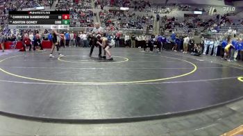 138 lbs Champ. Round 1 - Ashton Goney, Cowan vs Christien Damewood, Kokomo