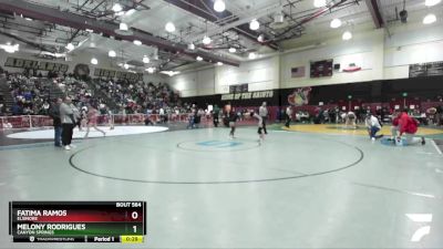 115 lbs Cons. Round 4 - Melony Rodrigues, Canyon Springs vs Fatima Ramos, Elsinore