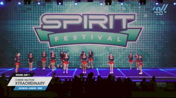 Cheer Factor - XTRAORDINARY [2023 L3.2 Junior - PREP Day 1] 2023 Spirit Fest Grand Nationals