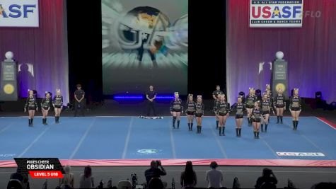 Pixies Cheer - Obsidian [2025 L5 U18 Semis] 2025 The Cheerleading Worlds