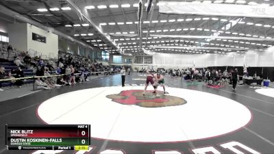 197 lbs Cons. Round 4 - Dustin Koskinen-Falls, Oswego State vs Nick Blitz, Springfield