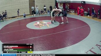 285 lbs Quarterfinal - Kyler Markuson, Faith Lutheran vs Colin Chan, El Dorado HS (Placentia)