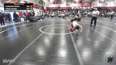 126 lbs Quarterfinal - Christian Bravo, Pacheco vs Jesse Chavez, Capuchino