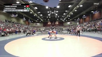 2A 113 lbs Cons. Round 1 - Kenneth Platt, American Leadership Academy vs Hagen Lopshire, Beaver