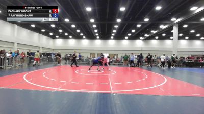 215 lbs Champ. Round 2 - Zachary Hooks, AL vs Raymond Shaw, FL