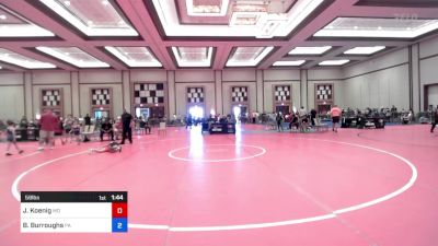 59 lbs Semifinal - Jack Koenig, Md vs Beacon Burroughs, Pa