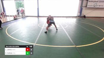 120 lbs Rr Rnd 2 - Levi Johns, Warrior RTC vs Elijah Collick, Stratton Trained