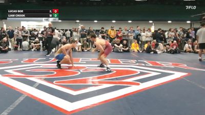 165 lbs Consi Of 4 - Lucas Boe, FL vs Liam Crook, WI
