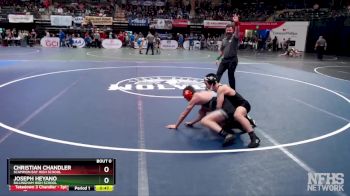 119 lbs Cons. Round 3 - Joseph Heyano, Dillingham High School vs Christian Chandler, Scammon Bay High School