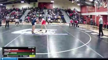 120 lbs Cons. Semi - William Higgins, Coronado vs Angel Laguna, Legacy