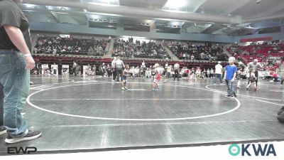 49 lbs Round Of 16 - Eagan Luxton, Raw Wrestling Club vs JJ Clark, Buck Pride Wrestling