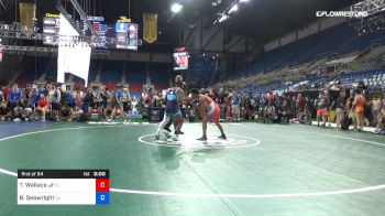 132 lbs Rnd Of 64 - Tarrell Wallace Jr, Florida vs Brandon Seawright, Alabama