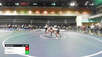 215 lbs Round Of 32 - Noah Watkins, Temecula Valley vs Amani Fuqua, Mullen