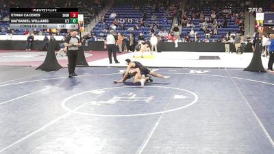 120 lbs Consi Of 32 #2 - Ethan Caceres, Shawsheen vs Nathaniel Williams, Lexington