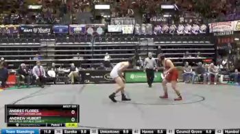 170 lbs Cons. Semi - Andres Flores, Mound City-Jayhawk Linn vs Andrew Hubert, Belleville-Republic County