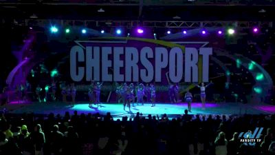 The Stingray Allstars - Marietta - Green [2022 L6 Junior Coed - Large] 2022 CHEERSPORT National Cheerleading Championship