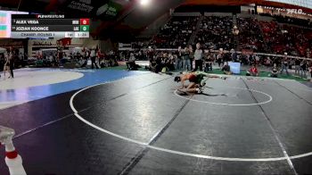 5A 98 lbs Champ. Round 1 - Alex Vega, Minico vs Joziah Koonce, Lakeland