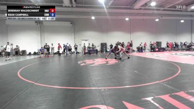 Cons. Round 3 - Jeremiah Waldschmidt, Unattached vs Sean Campbell, Eclipse Wrestling
