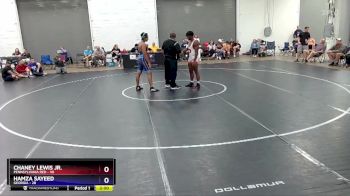 187 lbs Placement Matches (16 Team) - Chaney Lewis Jr., Pennsylvania Red vs Hamza Sayeed, Georgia