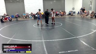 187 lbs Placement Matches (16 Team) - Chaney Lewis Jr., Pennsylvania Red vs Hamza Sayeed, Georgia