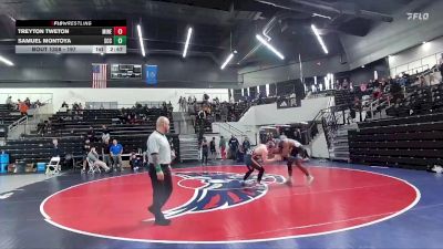 197 lbs Semifinal - Treyton Tweton, Midland (Neb.) vs Samuel Montoya, Southeast Community College
