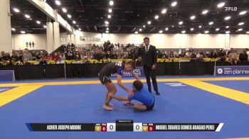 Miguel Soares Gomes Aragao Perei vs Asher Joseph Moore 2025 World IBJJF Jiu-Jitsu No-Gi Championship
