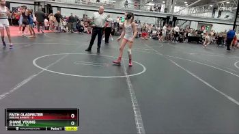 92 lbs Round 5 (6 Team) - Shane Young, PA Alliance vs Faith Gladfelter, Dueling Bandits