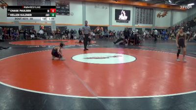 80 lbs Cons. Round 3 - Kellen Sulzner, Anamosa Wrestling Club vs Chase Paulsen, DC Elite