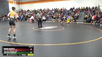 95 lbs Quarterfinal - Bryer Kressley, Gold Medal Wrestling vs Riker Dewitt, Big Game Wrestling Club