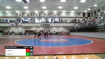 190 lbs Round 1 (16 Team) - Javier Lopez, East Laurens vs Corbin Cleary, Social Circle